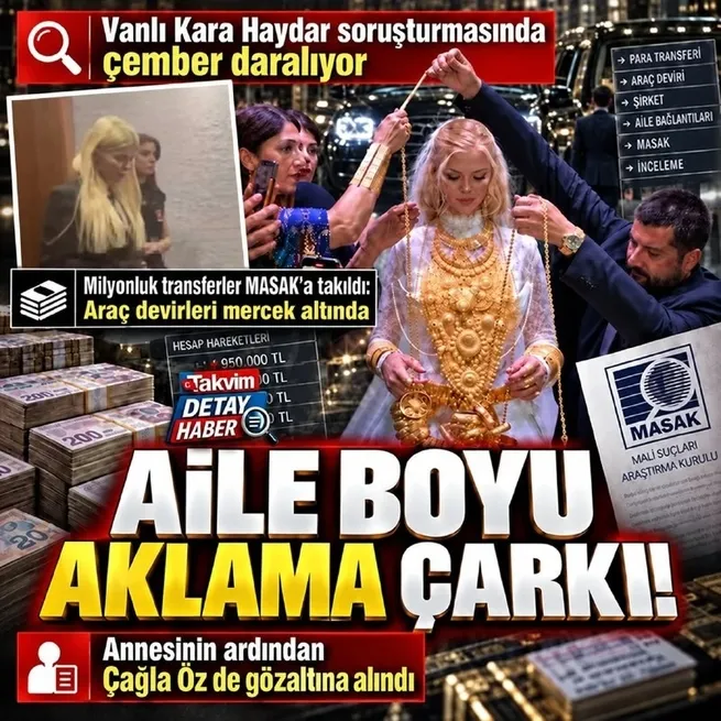 Vanlı Kara Haydar soruşturmasında yeni gelişme: Annesi Nilgün Oya’nın ardından Çağla Öz Tançalan da gözaltına alındı