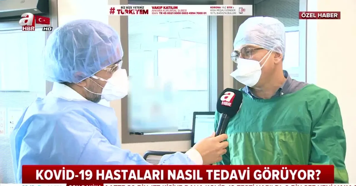 A Haber koronavirüs (Kovid-19) yoğun bakım servisine girdi! Nasıl bir tedavi uygulanıyor?