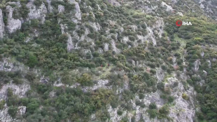 Manisa Spil Dağı'nda çürümüş ceset paniği!