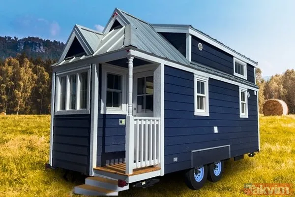 Deprem sonrası fırsatçılar Prefabrik ev fiyatlarını arttırınca vatandaş ona yöneldi! 95.000 TL'ye Tiny House hemen teslim 1+1 ev sahibi olabilirsiniz! - 6