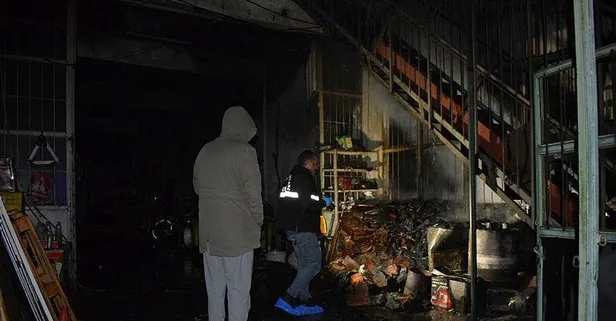 Malatya sanayi sitesinde çıkan yangın büyük paniğe neden oldu