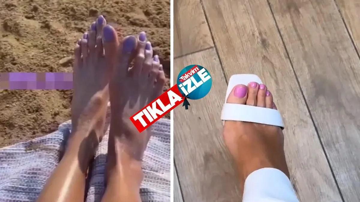 İZLE I Çağla Şıkel'in ayakları sosyal medyada gündem oldu! Şıkel'den yorumlarına videolu cevap...