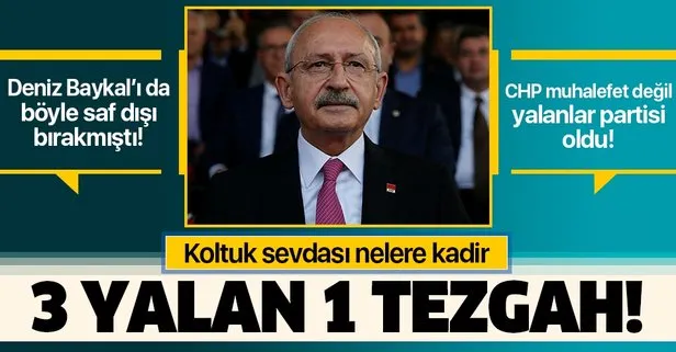 Kemal Kılıçdaroğlu’nun yalanları elinde patladı!
