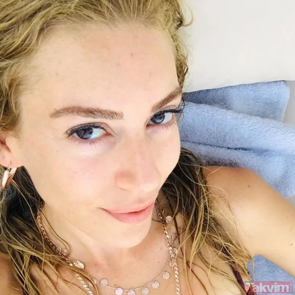 Fahriye Evcen en doğal haliyle sosyal medyayı karıştırdı! Kuruluş Osman'ın yıldızı Burak Özçivit'in eşi... - 2