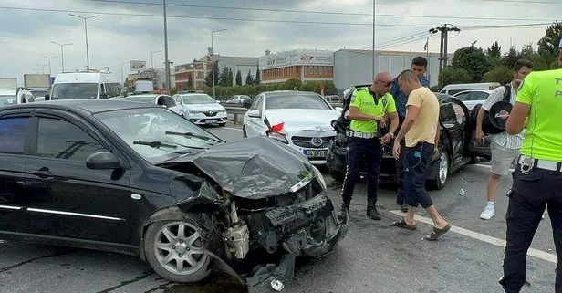 Kocaeli’de zincirleme trafik kazası: Yaralılar