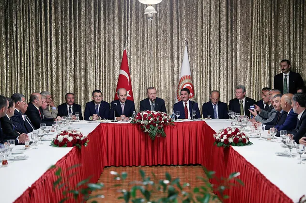 Başkan Erdoğan, ASTOP üyelerini kabul etti