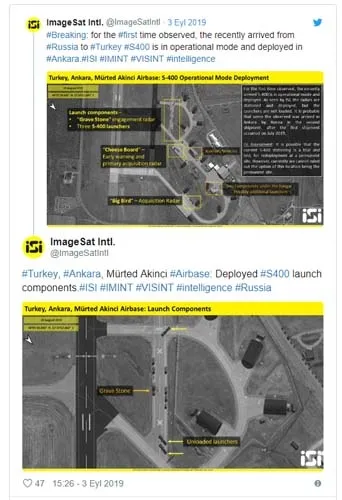 İsrailli istihbarat şirketinden algı operasyonu: "Türkiye'nin S-400'lerini görüntüledik"-1