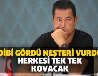 Acun Ilıcalı’nın sonunda tepesi attı herkesi tek tek kovacak