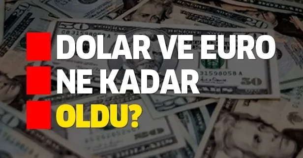 Dolar ve euro ne kadar oldu? Bugün dolar ve euro kaç TL? İşte 25 Mayıs döviz kurları son durum