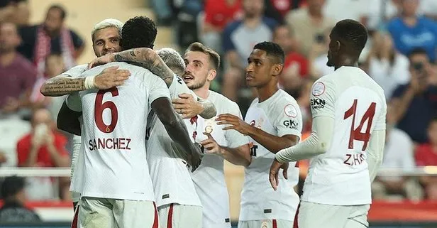 Galatasaray Antalyaspor’u 2-0 mağlup etti!