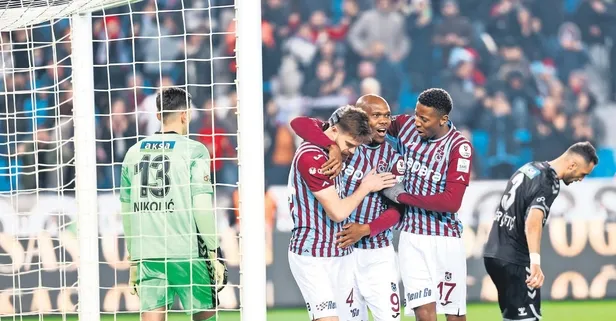 Fırtına değil kasırga: Trabzonspor, Sivas’ı 4 golle geçti!