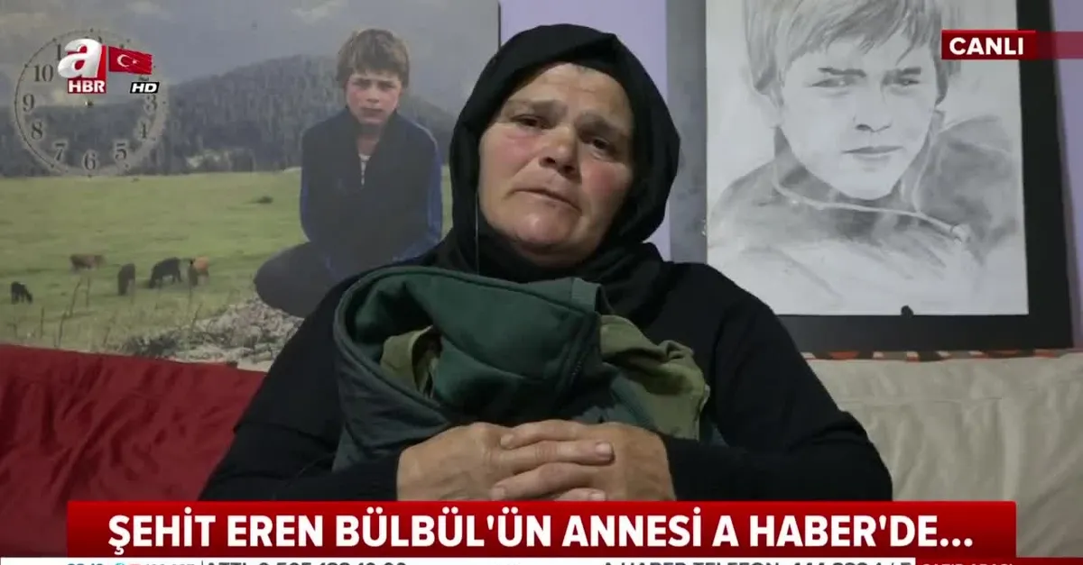 Şehit Eren Bülbül’ün annesi Ayşe Bülbül A Haber’e konuştu: "Benim yavrum seve seve şehit oldu, vatan sağ olsun"