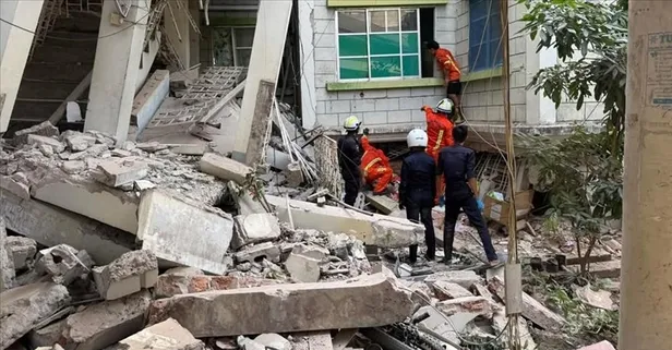 Myanmar’da deprem bombası! Bin 70 kişi hayatını kaybetti