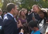Macron'dan Fransız gence küstah cevap