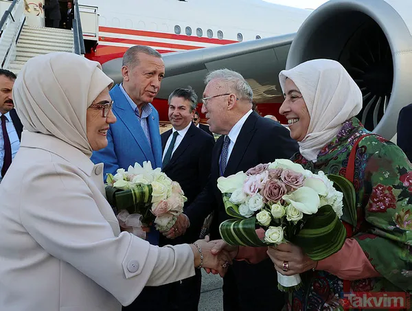 Başkan Erdoğan'a sevgi seli! Türkevi'nde coşkuyla karşılandı - 1