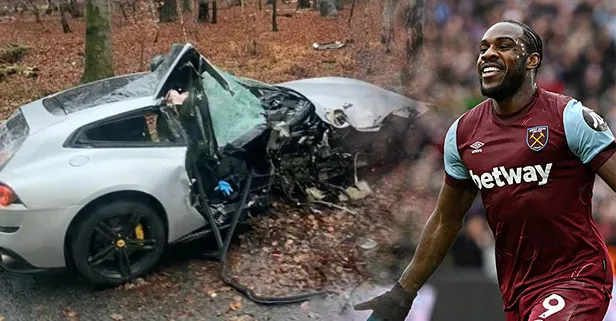 Trafik kazası geçiren Michail Antonio'nun son durumu belli oldu!