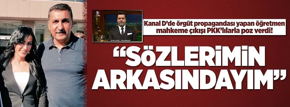 Mahkeme çıkışı HDP'lilerle poz verdi