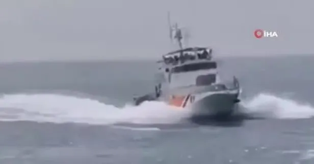 Türk Sahil Güvenlik ekipleri Yunan botunu böyle kovaladı