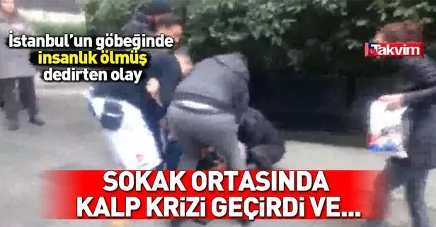 İstanbul’un göbeğinde “insanlık ölmüş” dedirten olay