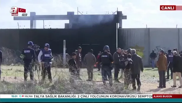 Son dakika: Batı Şeria'da Trump'ın sözde barış planına yönelik protesto! Yaralılar var