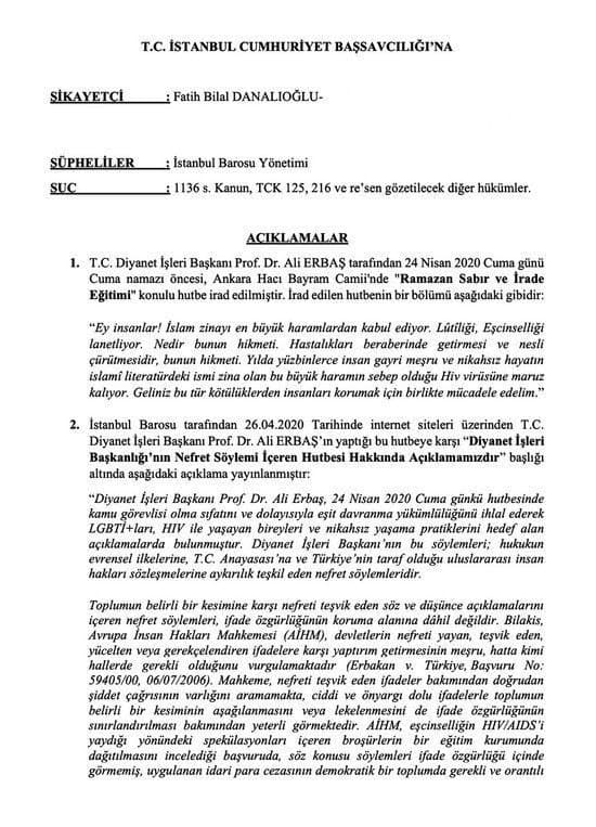 Diyanet İşleri Başkanı Ali Erbaş'ı hedef alan Mehmet Durakoğlu ve yöneticileri ağır cezada yargılanacak-4