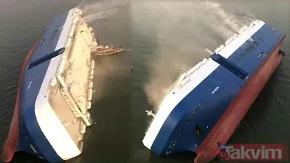 Dünya şokta! Ünlü otomobil firmasının kargo gemisi battı