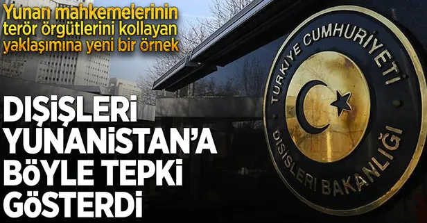 Dışişleri'nden Yunanistan'a sert tepki