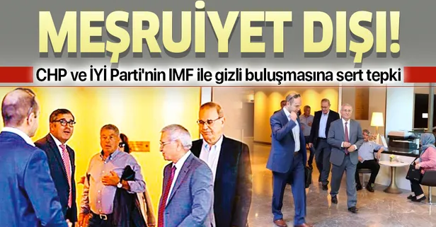 IMF Türkiye İcra Direktörü Kaya'dan CHP ve İYİ Parti'nin IMF ile gizli toplantısına sert tepki