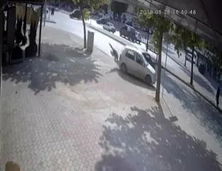 Drift yaparken yayayı ezdi