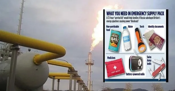 Rusya'nın enerji boru hatlarına sabotaj planı! Güvenlik danışmanları uyardı: İngilizler hayatta kalma çantası hazırlasın