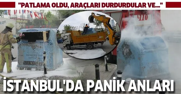 Son dakika... İstanbul Kartal’da panik! Çöpten etrafa öyle bir koku yayıldı ki...