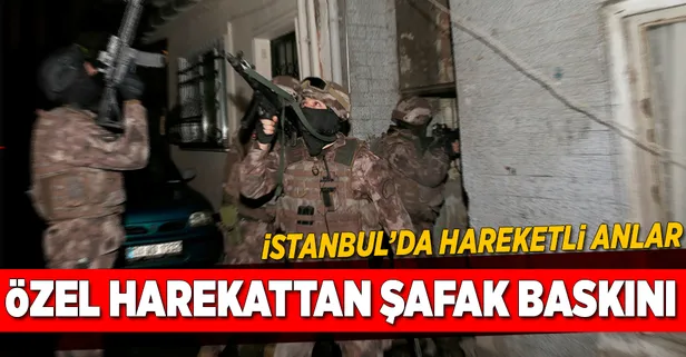 İstanbul'da özel harekattan şafak baskını-1