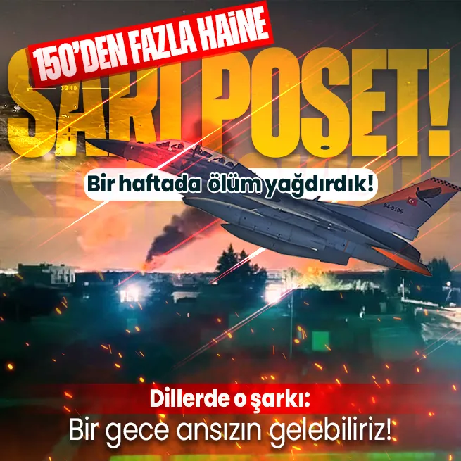 Bir gece ansızın! Milli Savunma Bakanı Yaşar Güler: 1 Haftada 150den fazla terörist etkisiz hale getirildi