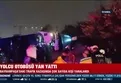 İstanbul'da yolcu otobüsü devrildi!