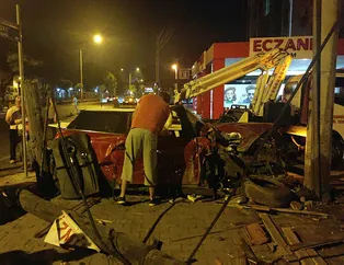 Aşırı hız felaketi getirdi! Aydın’da korkunç kaza