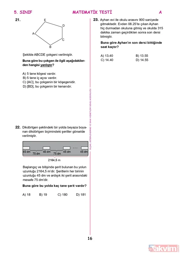 2022 İOKBS Bursluluk 5.6.7.8.9.10.11. sınıf SORU VE CEVAPLARI PDF İNDİR! meb.gov.tr: İOKBS A-B-C-D sözel- sayısal soru kitapçığı FULL! Türkçe, Matematik, Coğrafya, Tarih... - 16