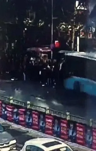Son dakika: Beşiktaş’ta otobüs durağına dalan otobüs şoförünün cezası onandı