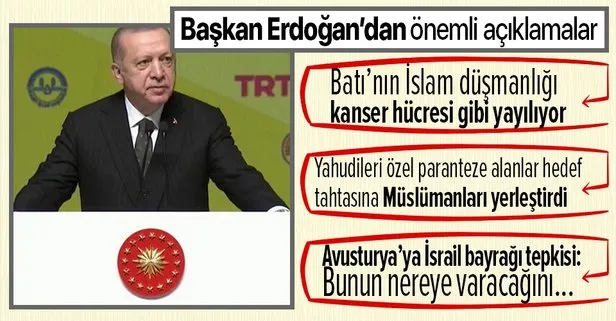 Son dakika: Başkan Recep Tayyip Erdoğan'dan önemli açıklamalar