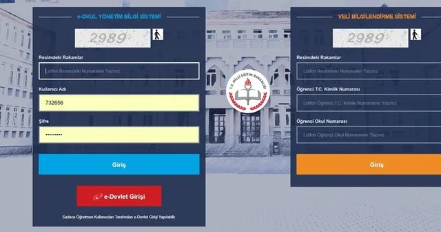 E okul veli bilgilendirme sistemine nasıl girilir?-2