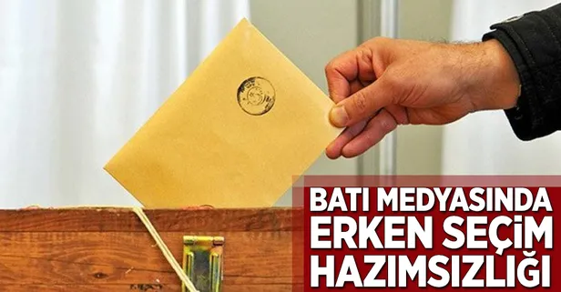 Batı medyası bayağı üzgün