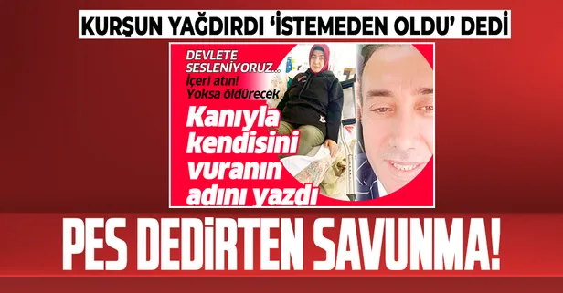 İstanbul'da kanıyla kendisini kocasının vurduğunu yazmıştı! Tutuklu Ragıp Canan'dan pes dedirten savunma
