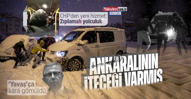 Ankara'da değişmeyen manzara! CHP'li Mansur Yavaş yönetimi sınıfta kaldı: Zıplamalı yolculuk