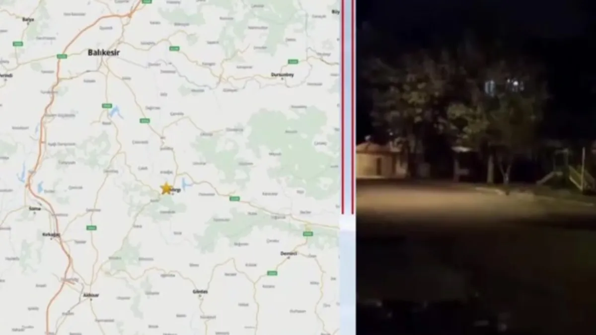 Balıkesir Sındırgı'da peş peşe depremler!