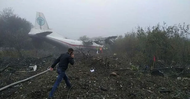 Ukrayna’da uçak kazası! Ölü ve yaralılar var