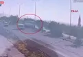 Kayseri'deki otobüs kazası kamerada!