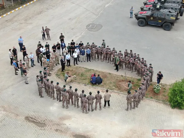 Tunceli'de Polis Özel Harekat timleri dualarla Suriye'ye uğurlandı - 1