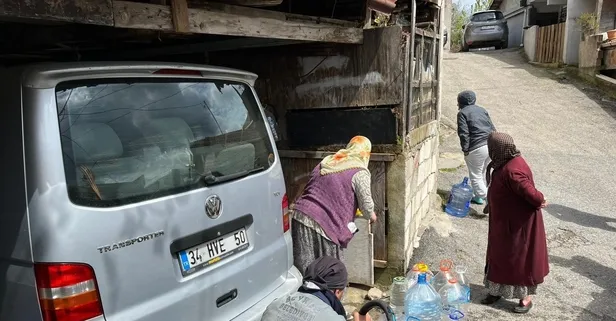 Beykoz Gümüşsuyu’nda 4 gündür giderilmeyen İSKİ arızası | Vatandaşlar isyanda: "2026'da 90'ları yaşıyoruz"