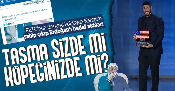 ABD basınında skandal ifadeler! Washington Examiner: Biden, Enes Kanter’i Erdoğan’ın şerrinden korumalı