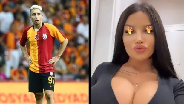 Sosyal medya fenomeni kadın, Galatasaraylı futbolcu Emre Mor'un attığı mesajı ifşa etti |Video