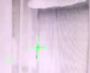 Teröristin vurulma anı kamerada